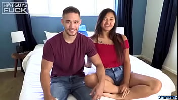 Filipina babe gets wild and creamy in steamy interracial anal session